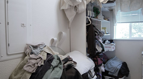Laundry Room Before Organization
